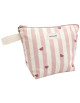 Trousse de toilette en coton Jeannette "Candy Cane"