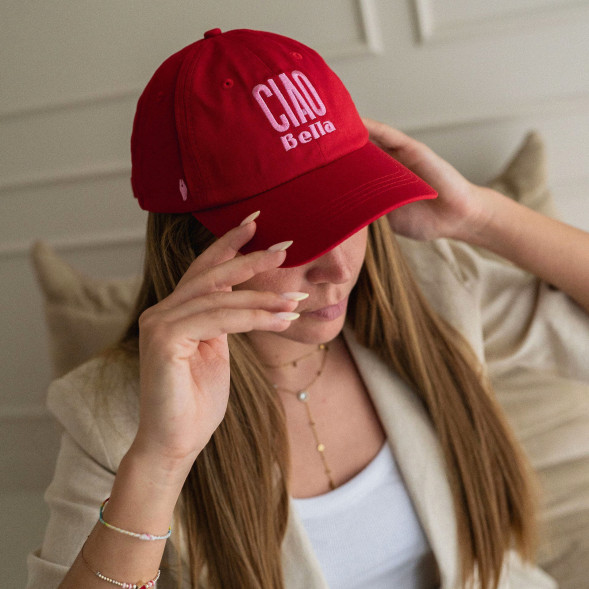 Casquette en coton Colette "Ciao Bella" (Maman)