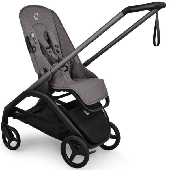 Base de poussette Bugaboo Dragonfly Plus châssis Graphite/Melange Grey