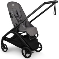 Base de poussette Bugaboo Dragonfly Plus châssis Black/Melange Grey