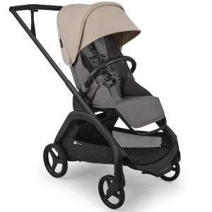 Base de poussette Bugaboo Dragonfly Plus châssis Noir/Melange Grey