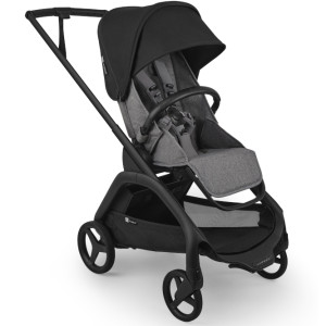 Base de poussette Bugaboo Dragonfly Plus châssis Noir/Melange Grey