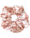 Chouchou en coton "Blossom Rose"