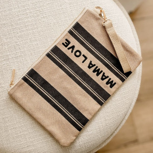 Pochette en coton Kira "Mama Love" Zakuw