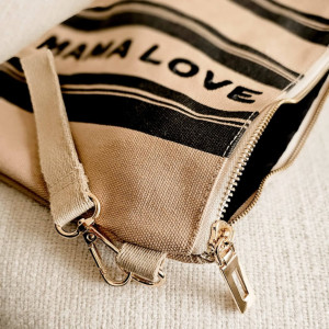 Pochette en coton Kira "Mama Love" Zakuw