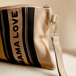 Pochette en coton Kira "Mama Love" Zakuw