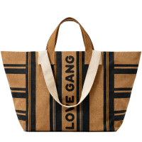 Sac XL en coton Kaba "Love Gang"