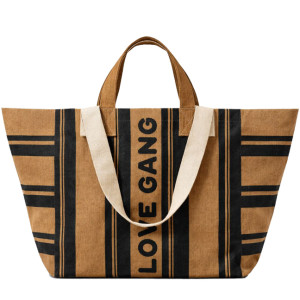 Sac XL en coton Kaba "Love Gang" Zakuw