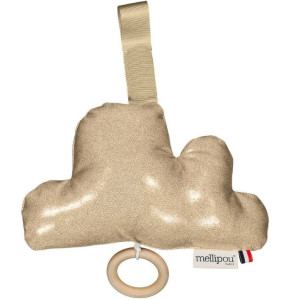 Coussin musical Nuage Minibam Chantal "Someone like you" Mellipou