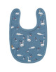 Bavoir en coton bio (0-2 ans) "Dino"