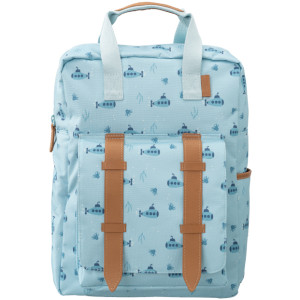 Sac à dos enfant A4 (36 cm) en PET recyclé "Sous-Marin" Fresk