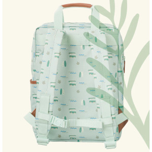 Sac à dos enfant A4 (36 cm) en PET recyclé "Surf Boy" Fresk