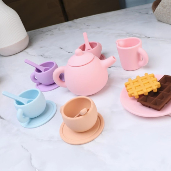 Dinette en Silicone "Pastel" (1-5 ans)