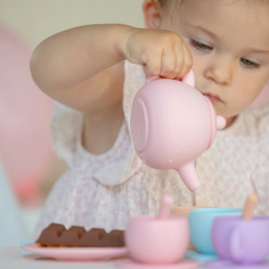 Dinette en Silicone "Pastel" (3-6 ans)