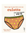 Livre bébé en carton "Tout ce que tu peux faire avec une culotte" (18 mois et +)