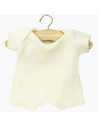 Babies - Body shorty en maille côtelée "Jaune Pastel" pour poupon Babies