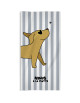 Serviette de plage en microfibre (140 x 70 cm) "Minus Chiot"
