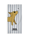 Serviette de plage en microfibre (140 x 70 cm) "Minus Chiot"