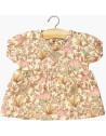 Babies - Robe Faustine à manches ballons "Indienne Rosée" pour poupon Babies
