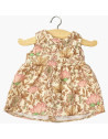 Gordis - Robe Faustine sans manches "Indienne Rosée" pour poupée Gordis