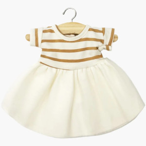 Gordis - Tutu Rosana "Rayures Beige" pour poupée Gordis Minikane