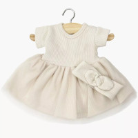Babies - Tutu Rosana et son headband "Lin" pour poupon Babies Minikane