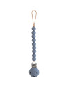 Attache tétine en perles de silicone Hera "Tradewinds"