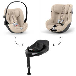  Siège auto Cybex Cloud G3 (0/24 mois) Plus "Almond Beige" (2026)