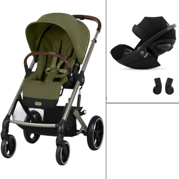  Poussette Balios S Lux 3 "Moss Green" + Cloud G3 Plus