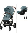  Poussette Balios S Lux 3 "Stormy Blue" + Cloud G3 Plus