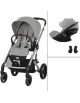  Poussette Balios S Lux 3 "Stone Grey" + Cloud G3 Plus