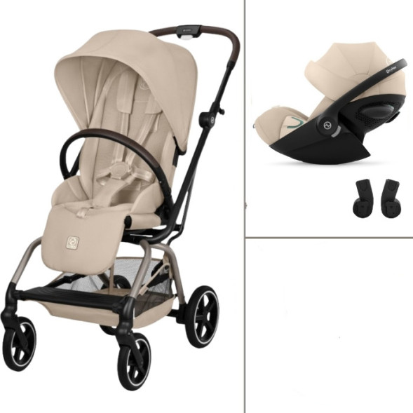  Poussette Eezy S Twist +2 "Almond Beige" + Cloud G3 Plus (2026)