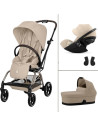  Poussette Eezy S Twist +2 "Almond Beige" + Nacelle S + Cloud G3 Plus (2026)