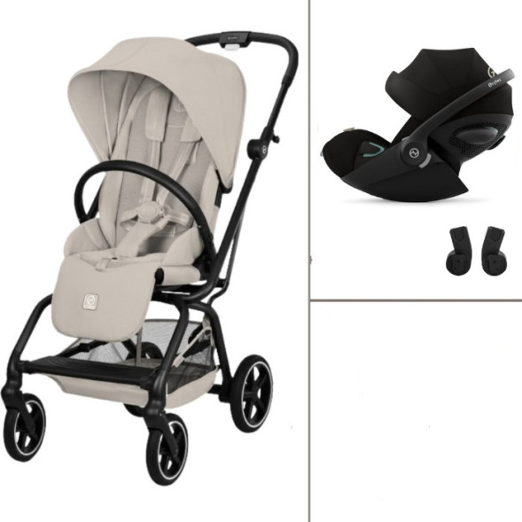  Poussette Eezy S Twist +2 "Dune Grey" + Cloud G3 Plus (2026)