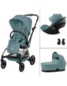  Poussette Eezy S Twist +2" Stormy Blue" + Nacelle S + Cloud G Plus (2026)