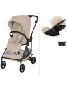  Poussette Melio Carbon 6 "Almond Beige" + Cloud G3 Plus (2026)