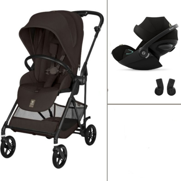  Poussette Melio Carbon 6 "Chocolate Brown" + Cloud G3 Plus (2026)