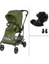  Poussette Melio Carbon 6 "Moss Green" + Cloud G3 Plus (2026)