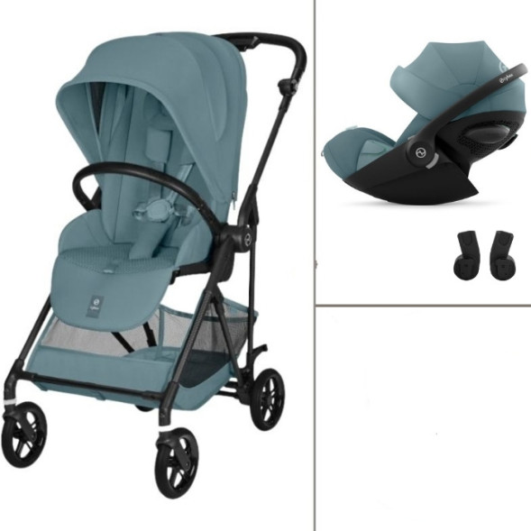  Poussette Melio Carbon 6 "Stormy Blue" + Cloud G3 Plus (2026)