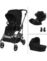  Poussette Melio Carbon 6 "Magic Black" + Nacelle + Cloud G3 Plus (2026)