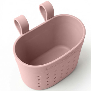 Panier à guidon Pin & Ride "Rose Poudré" Banwood