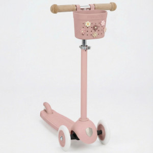 Panier à guidon Pin & Ride "Rose Poudré" Banwood
