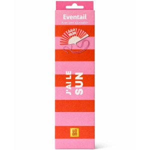 Eventail "J'ai Le Sun" avec Bandoulière et Boîte Cadeau Woom