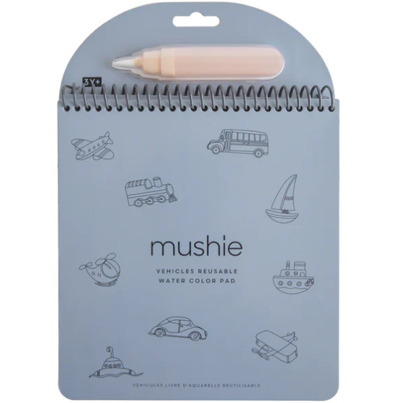 Livre de coloriage réutilisable "Véhicules" (3 ans et +)