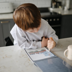 Livre de coloriage réutilisable "Véhicules" (3 ans et +)