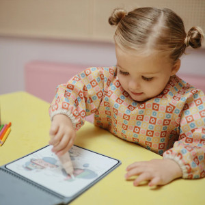 Livre de coloriage réutilisable "Véhicules" (3 ans et +)