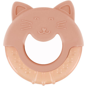 Anneau de dentition refrigérant en silicone "Mrs Chat"