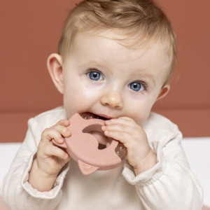 Anneau de dentition refrigérant en silicone "Mrs Chat"