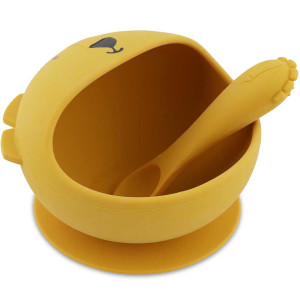 Set Repas bébé en silicone "Mr Lion" Trixie