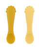Set de 2 Cuillères bébé en silicone "Mr Lion" (x2)